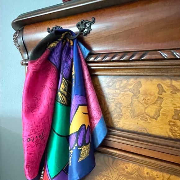 EUC PALOMA PICASSO Vintage Scarf - Picture 8 of 14